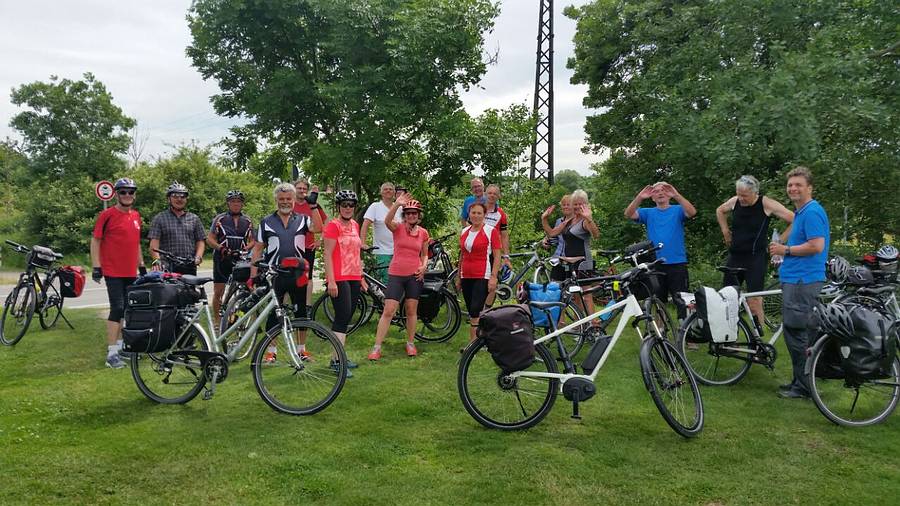 Partnerschaftliches Radeln